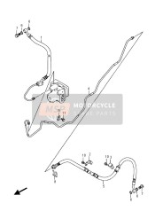 Flexible de frein arrière (AN400ZA)